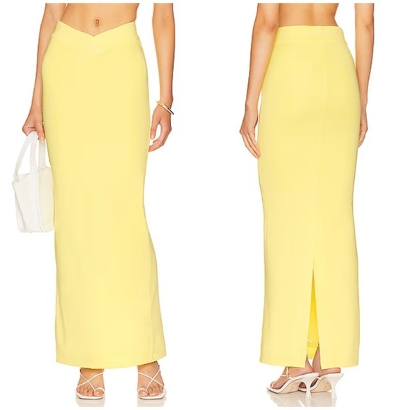 superdown Dresses & Skirts - Superdown Raquel Skirt in Yellow Size XS